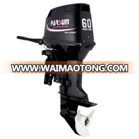 60HP 2-stroke tiller handle motor outboard motor compatible for Yamaha outboards